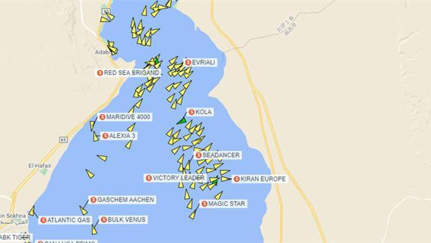 苏伊士运河堵塞 苏伊士运河搁浅货轮最新消息