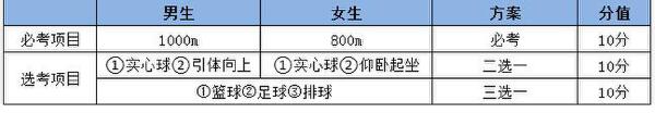 2021北京中考体育成绩查询 各类考生成绩评定标准(图2)